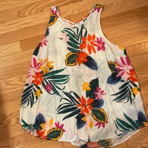 Old Navy Floral Sleeveless Top - Multicolor